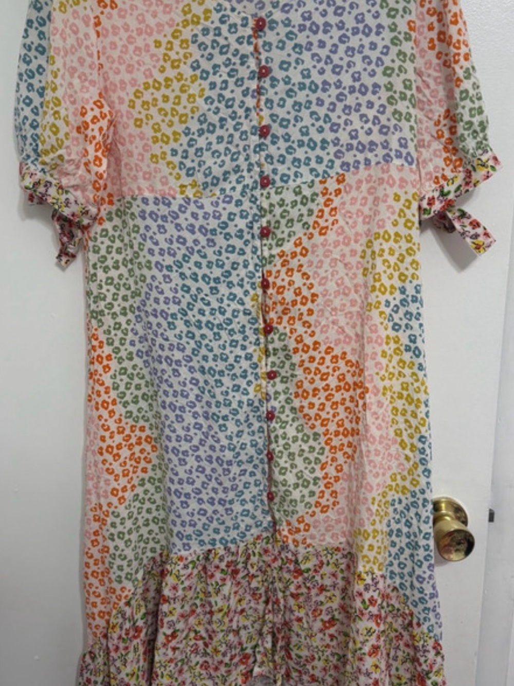 Floral High-Low Dress (090878) 🌼 ☀️ - Picture 2 of 2